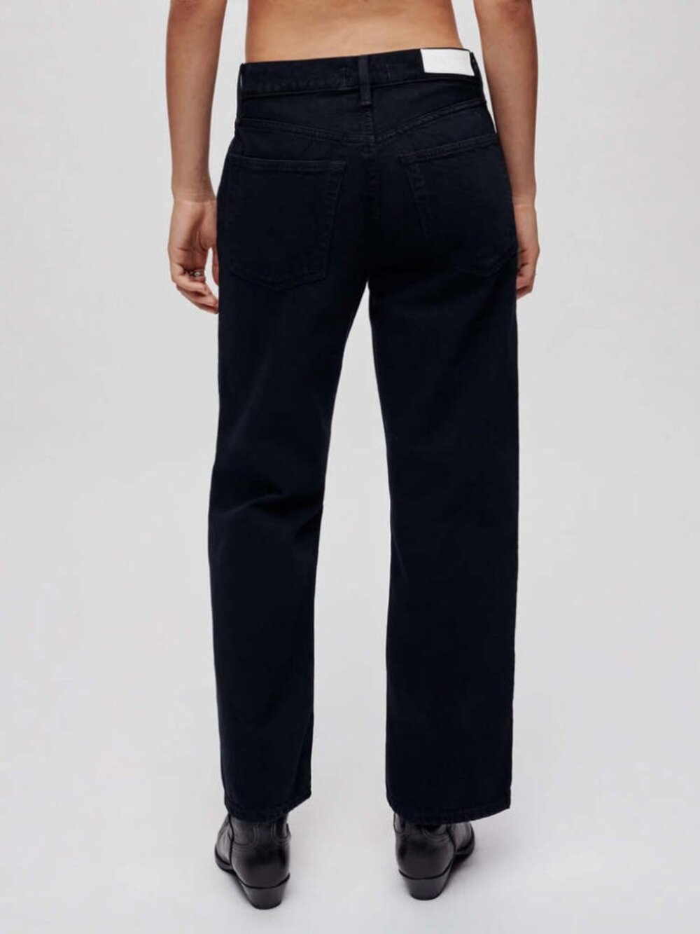 31-NWT RE/DONE LOOSE CROP JEANS (DESIGNER) - Picture 6 of 6